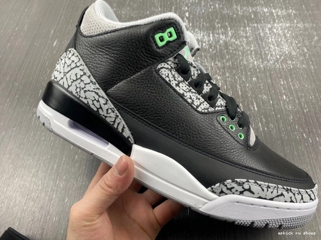 Rep Air 3 CT8532-031 Green Jordan Glow 0802
